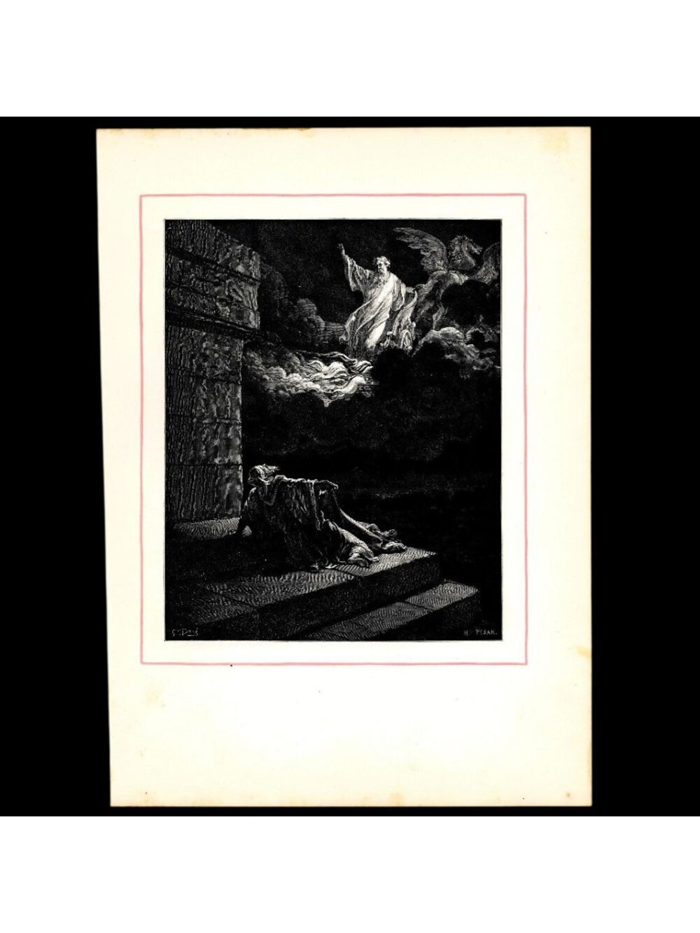 1953 Doré “Elijah’s Ascension” - Limited Edition Old Testament Plate, No. 143
